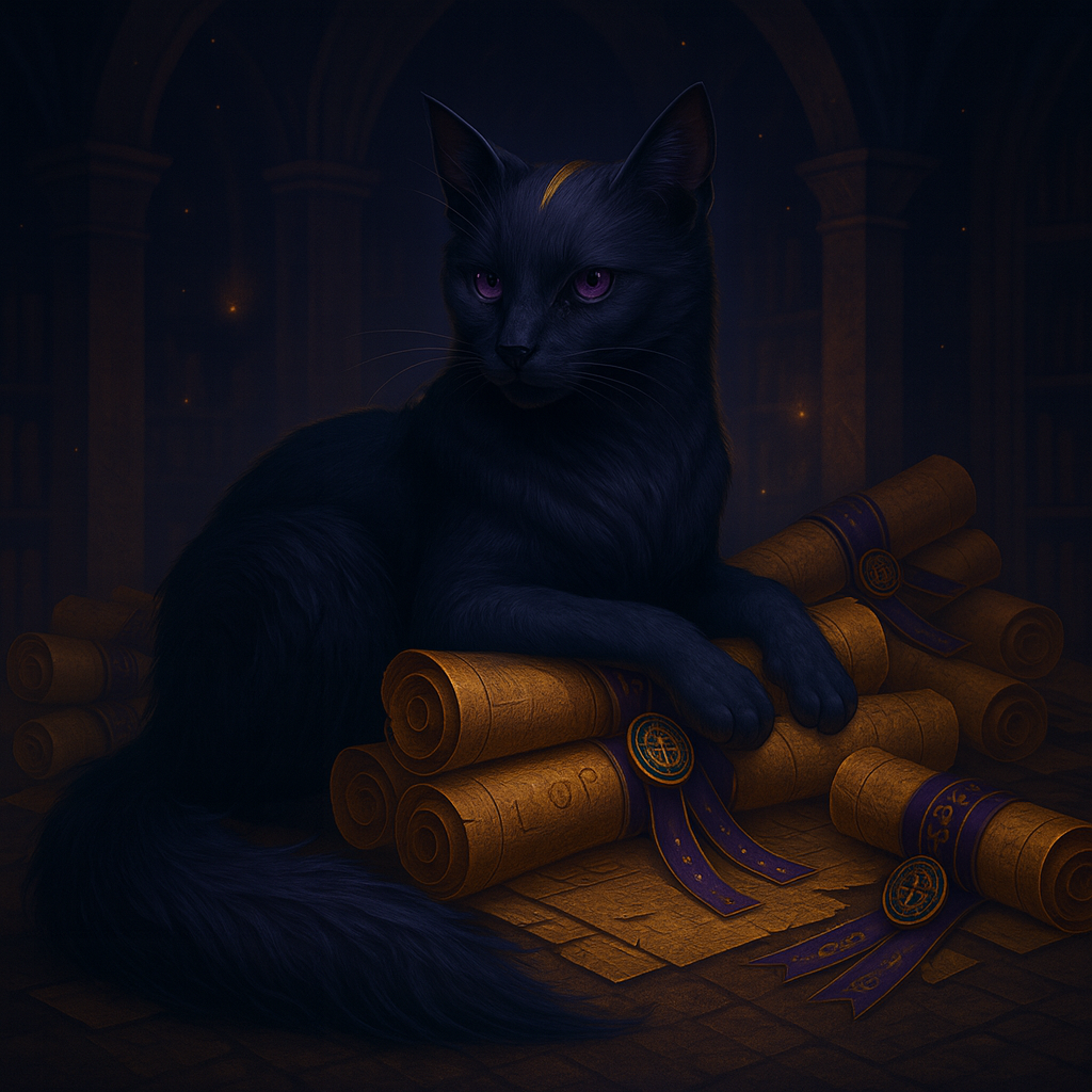 Carden The Cat Portrait